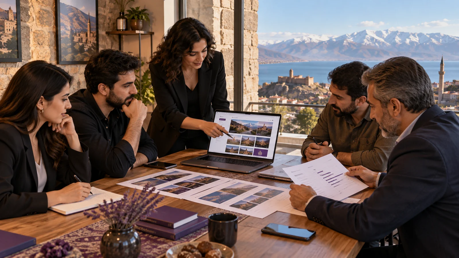 Bitlis web tasarım firması seçerken teklif, sözleşme ve çalışma takvimini karşılaştıran işletme ekibi